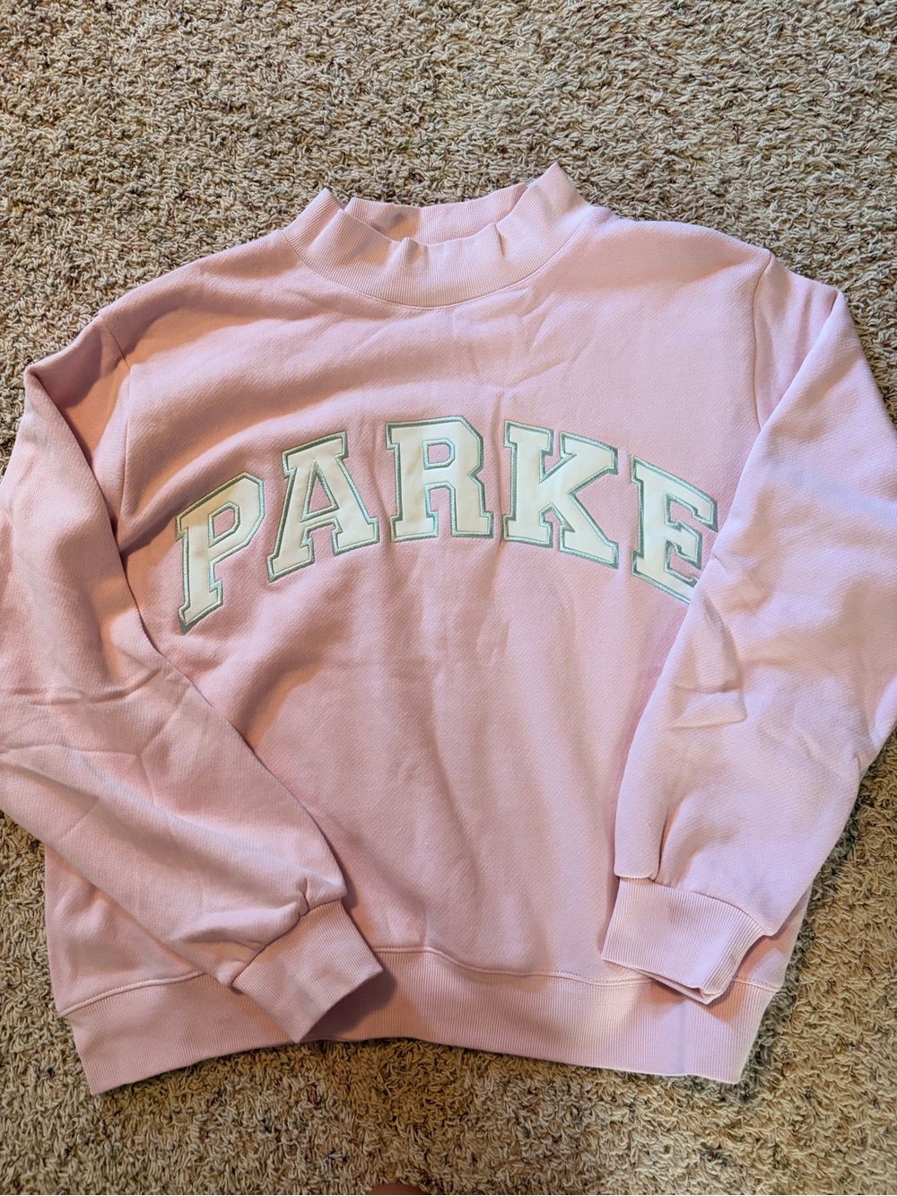Parke Sprinkle Mock-Neck Women's Sweatshirt